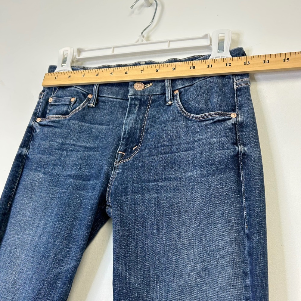 Mother Looker Ankle Fray Skinny Jeans Girl Crush Women's 26 - Picture 5 of 12